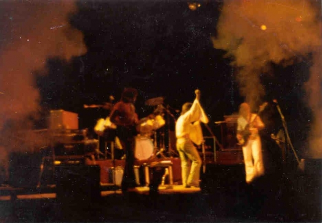 Neither dry ice, nor on-stage explosions, could stop Tony, Tim, Tayloe and the guys