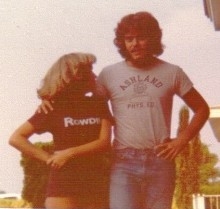 Tony McMahon and Susan Stout looking Most Likely to be Hotties 1977