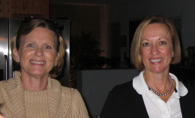 Tammy Higgenbotham Peters and Terri Carlton Baer