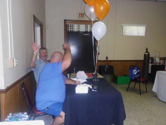 Sign In Table with Rick Beale