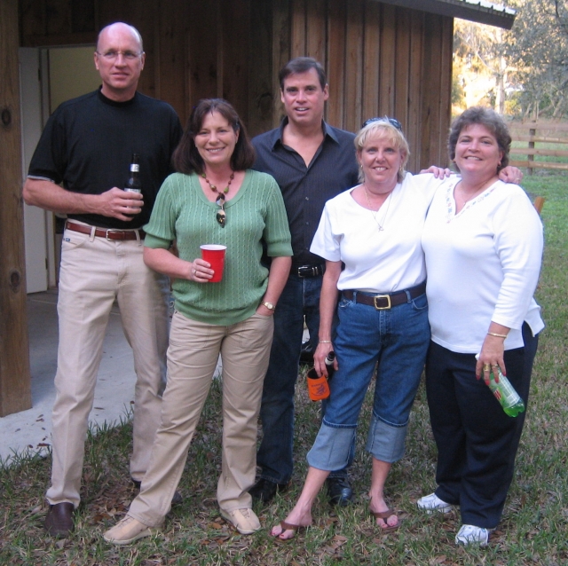 Tim and Amy Yarbrough Whitham, Scott Schiltz, Kathleen Strain and Beth Floyd